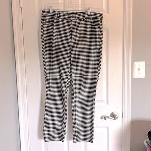 Talbots - Flawless - High waisted straight leg velvet pants